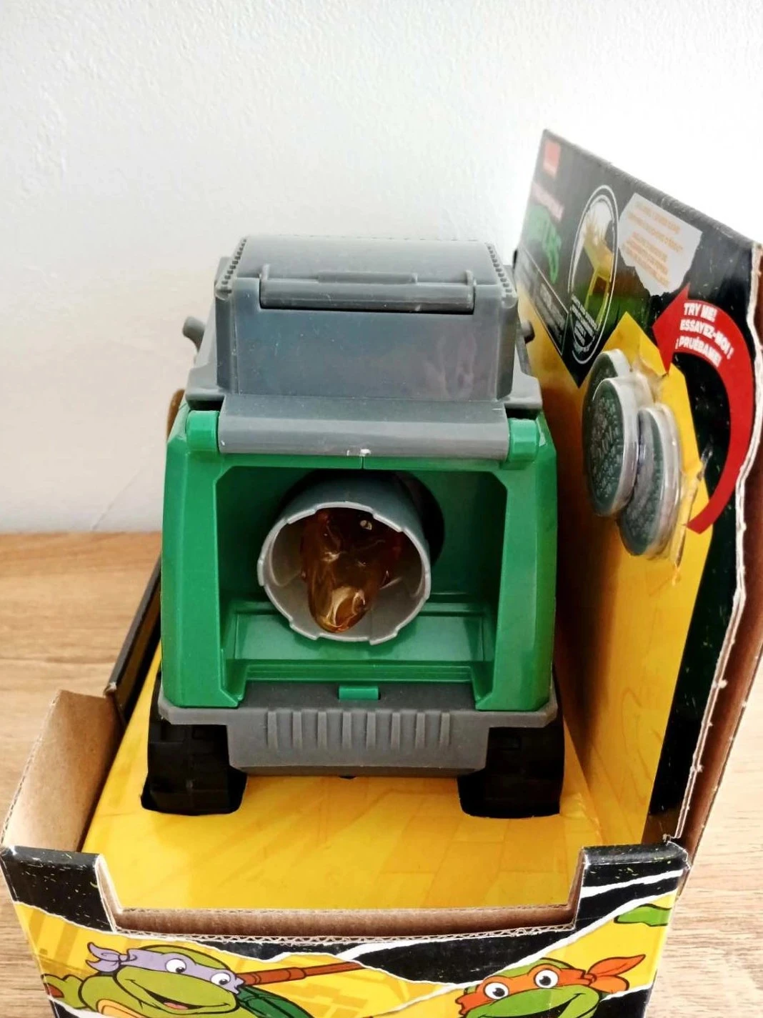 Camion Trash n Battle Vuilniswagen TMNT Nickelodeon – photo 4